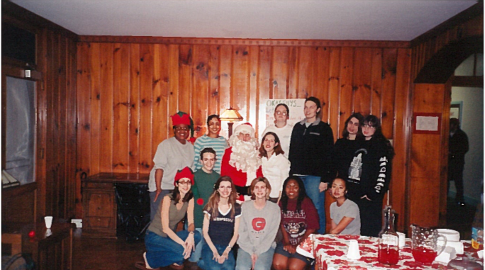 FRC Christmas Party in the early 2000s