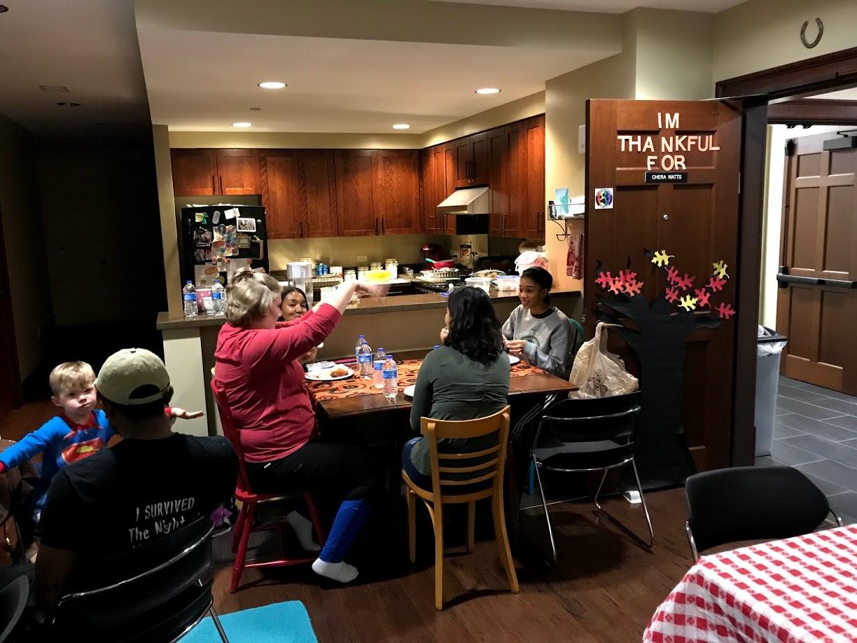 FRC Members Thanksgiving Pot Luck in Chera's apartment