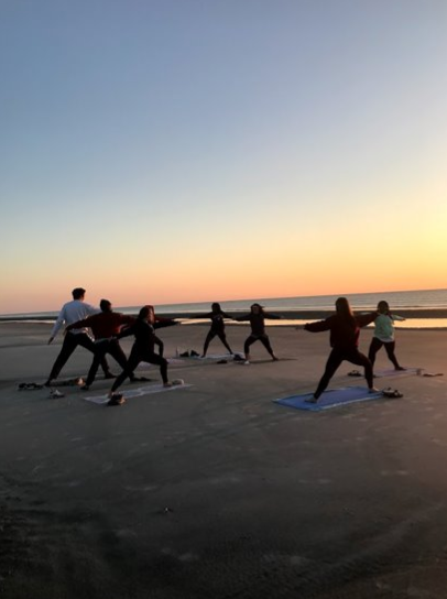 FRC Sunrise Yoga at Sapelo