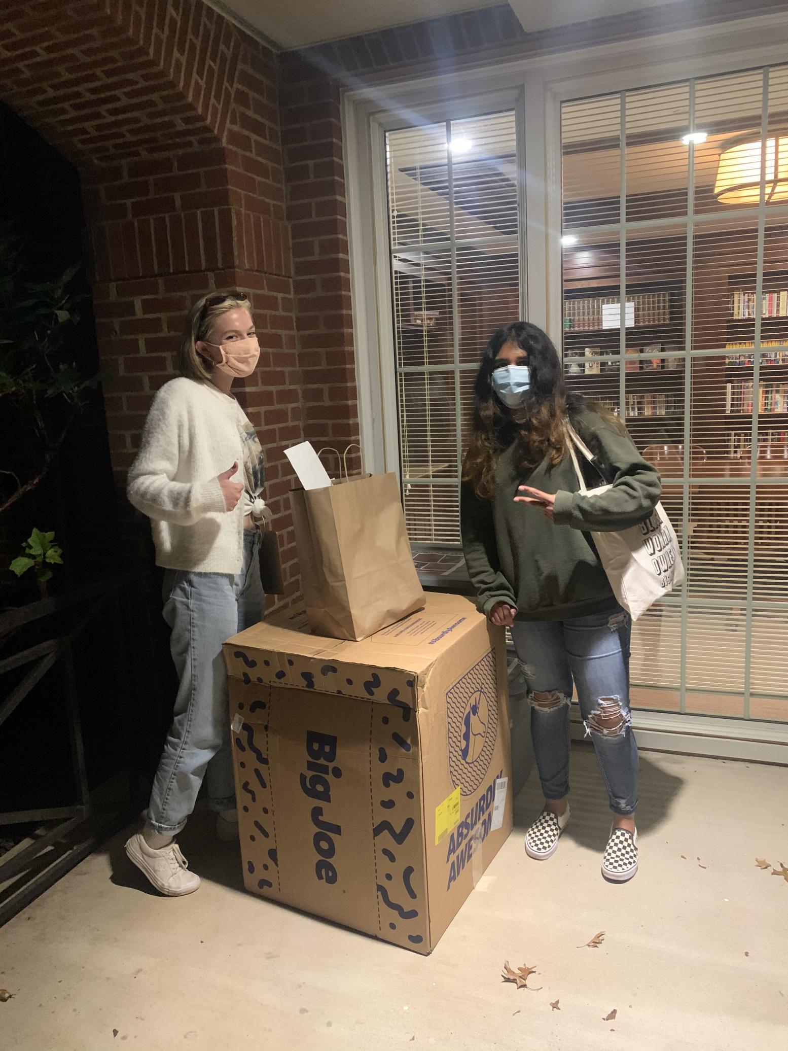 FRC members collect cardboard for Bear Hollow Zoo