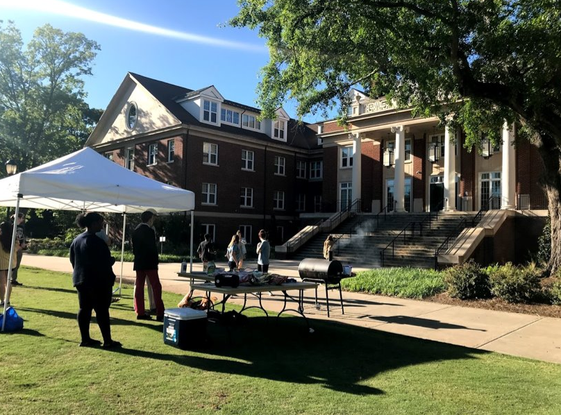 FRC cookout on Myers Quad