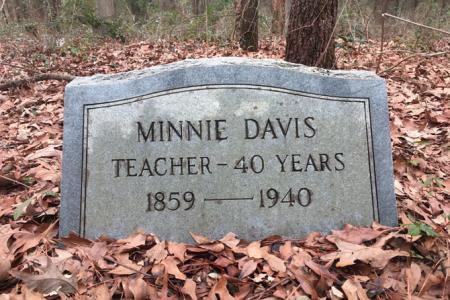 Davis gravestone