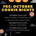 October Cookie Nights Poster
