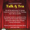 Talk & Tea 4.18.19