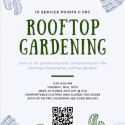 Rooftop Gardening Flyer